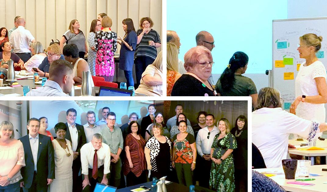 Consultation facilitating community education in healthcare